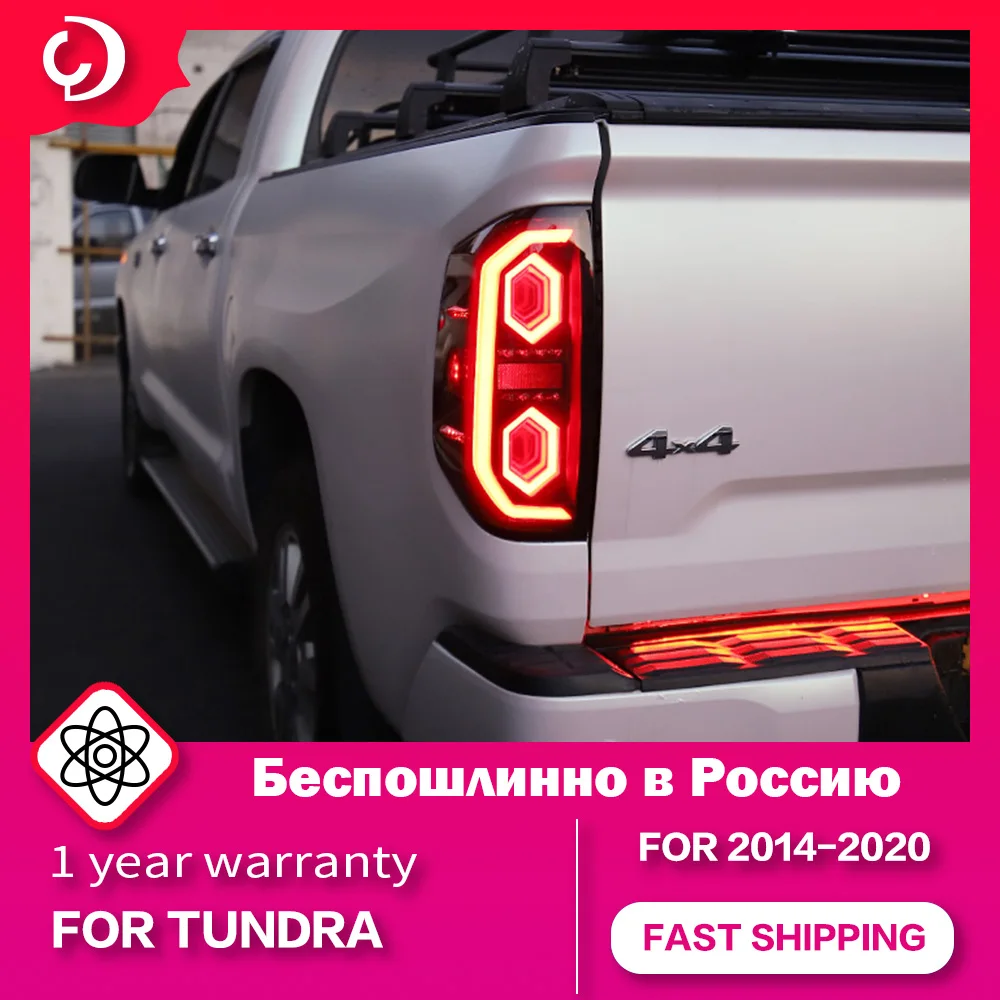 

Taillights for Toyota Tundra 2014-2020 LED DRL Tail Lamp Running Turn Signal Rear Reversing Highlights Brake Lights Replacement