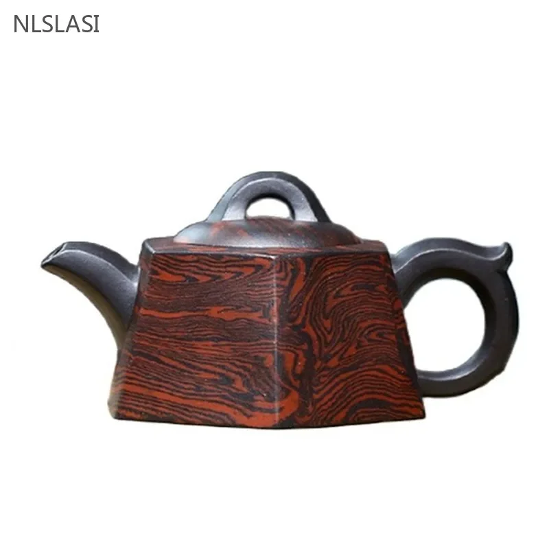 

210ml Creativity Beauty Teapot Chinese Yixing Purple Clay Tea Pot Boutique Handmade Filter Tea Infuser Raw Ore Zisha Teaware