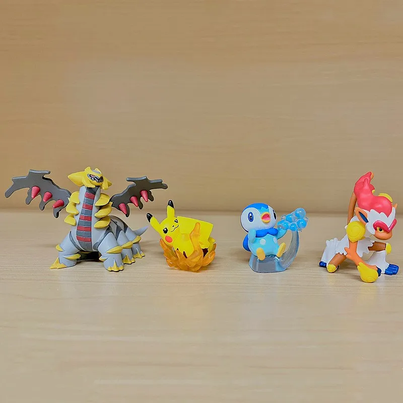 Gashapon Pokemon Shenao Area Pikachu Giratina Piplup Ornamento Prodotto Finito Action Figure Toys