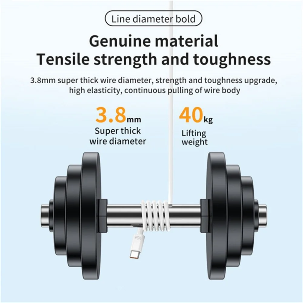 120W 10A USB C Quick Charging Data Cable for iPhone Samsung Xiaomi Huawei Type C Mobile Phone Data Cord Super Fast Charge Cable