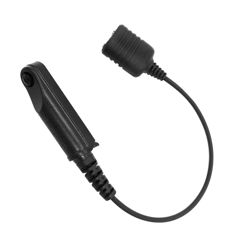 RISENKE-Walkie Talkie Audio Cable Adapter,Compatible for Baofeng BF-9700,UV-9R + Plug to UV-5R Hytera,Kenwood,2-Pin Headset Port