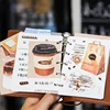 Journal GO 30sheets Cute Bread Coffee Notepad Bread Toast Material Paper Special-shaped Sticky Note Paper Notes Memo Pads 3
