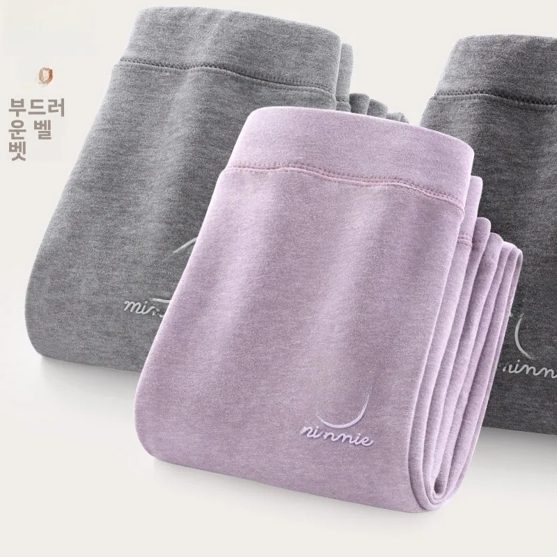 디즈니 걸스 써멀 타이츠 어린이용 패셔너블한 따뜻한 바지 하의 레깅스 가을 봄 긴 바지 큰 어린이 의류