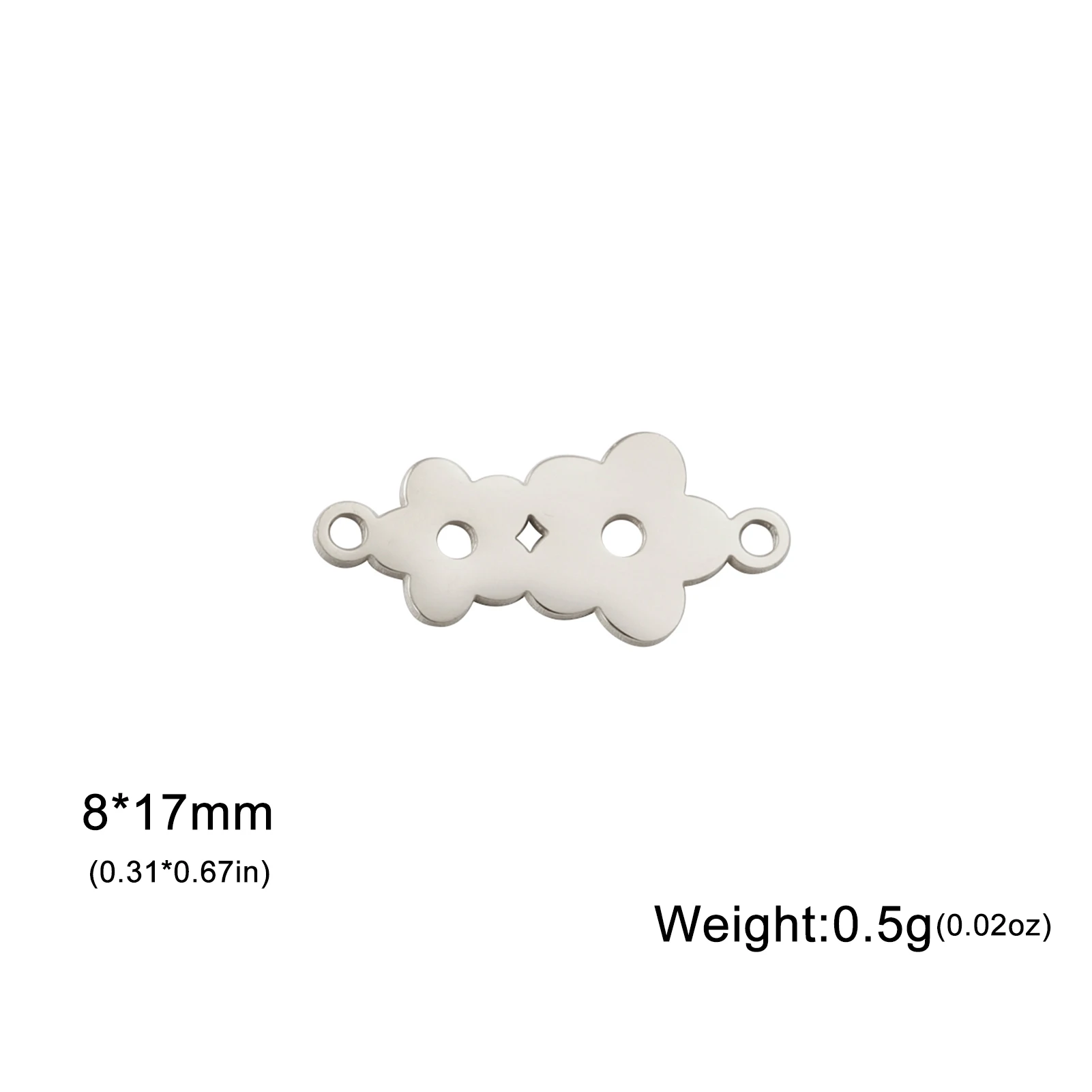 DICOSMETIC 12Pcs 3 Colori Ciondoli Fata In Acciaio Inossidabile Dorato Colorato Fata Angelo Charms Ciondolo con Foro 1.8mm per Orecchini Bracciali Collana Fai Da Te Creazione di Gioielli