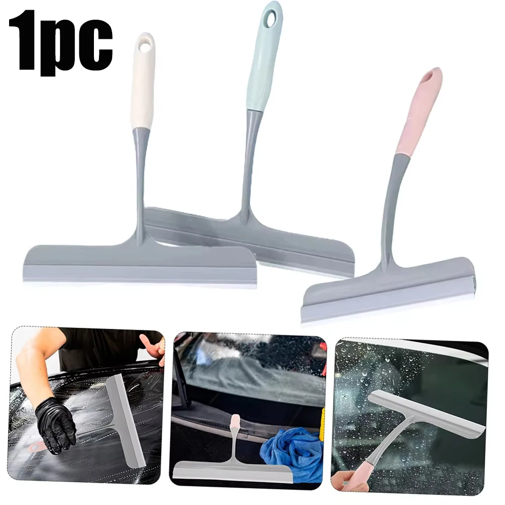 Silicone Scraper Wiper Durable For Window Glass Shower Door Kitchen Countertops Multi-Surface Car Glass Dewatering Cleaning Tool Silicone Scraper Wiper Durable For Window Glass Shower Door Kitchen Countertops Multi-Surface Car Glass Dewatering Cleaning Tool