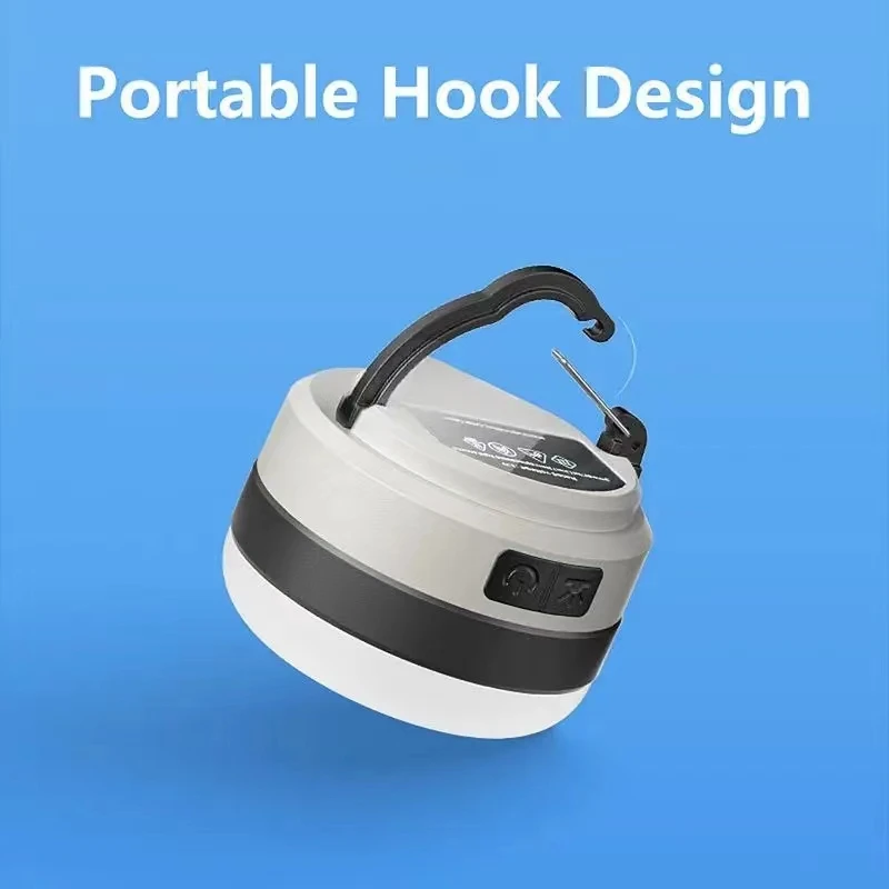 Camping Light LED Camping light Rechargeable Outdoor Atmosphere Light Warm Radiant Mini Portable Flashlight Lamp