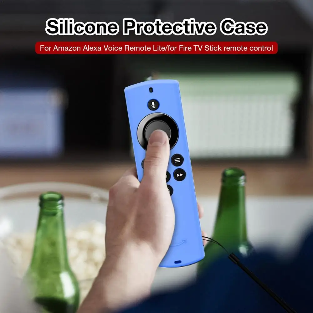 Description Picture 4 of itemRemote Control Silicone Protective Case For Amazon Alexas Voice Remote Lite/Fire TV Stick Remote Controller Sleeve Case Cover