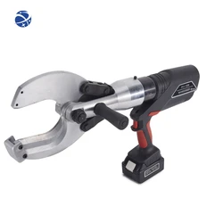 Online shop china 100mm Cu/Al  battery cable cutter cordless wire rope cutting tool hydraulic electric wire cutter