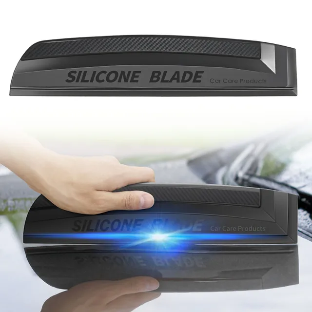 Soft Silicone Squeegee For Carbon Hood Wrap Non Scratch Water Window Wiper  With Drying Blade For Clean Scraping Film Scraper FR 3 From Sallyyang0301,  $9.04