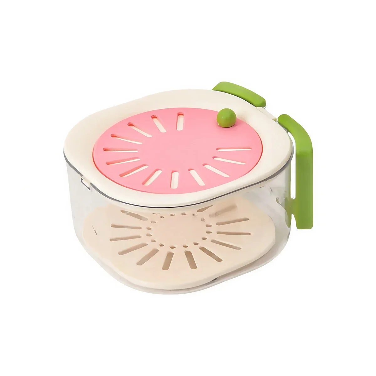 15x15x8.5cm Drain Strainer Bowl Easy Clean Drain Basket Easy To Clean Efficient Water Drainage Handle For Use