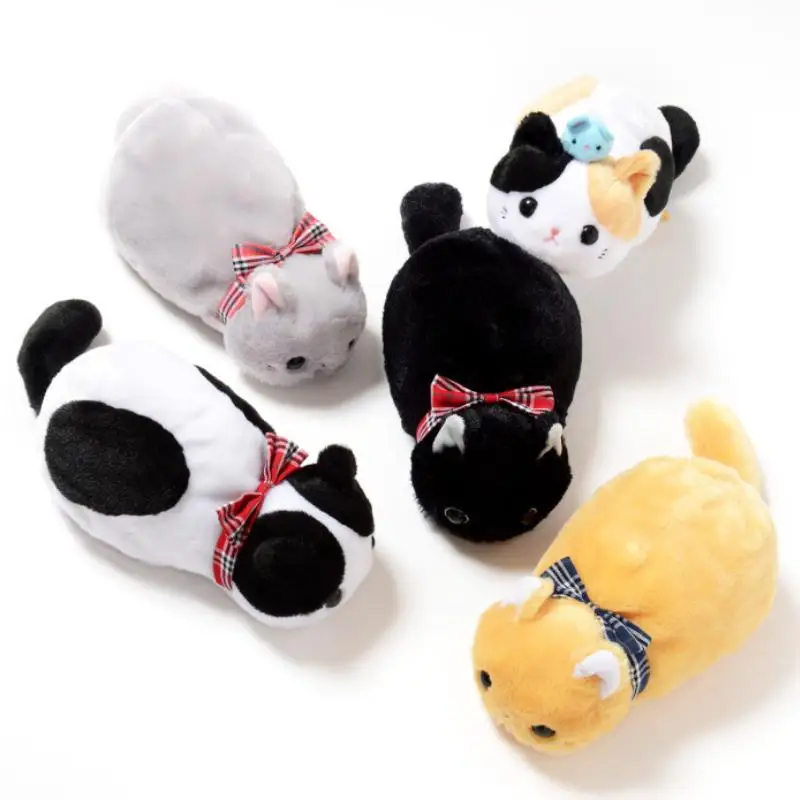 Plush Cute Pencil Case Cat Astuccio Canvas Kawaii Estuche Para Lapices For Girls Trousse School Office Suppliers Pencil Case pencil case pen pouch