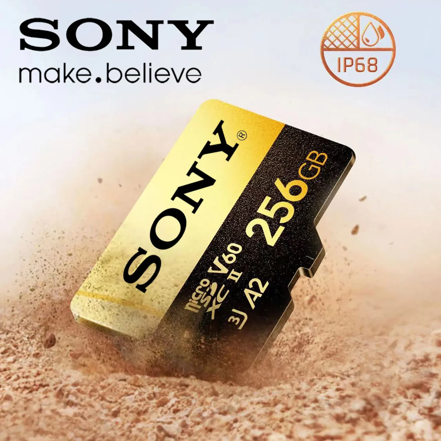 SONY Micro SD Card High Speed SD Memory Card 128GB 256GB 32GB 64GB MicroSD U3 A2 TF Flash Card for Xiaomi Phone Camera table PC images - 6