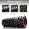 13" High Density Foam Roller for Deep Tissue Massager Exercise Patented Muscle Massage And Myofascial Trigger Point Relief 2