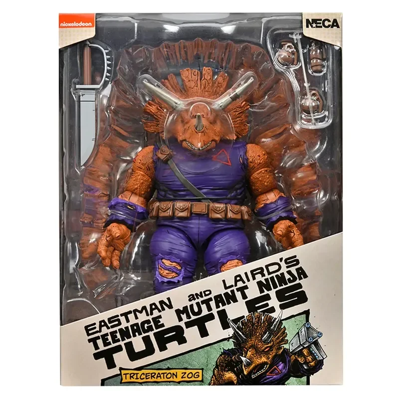 

NECA Teenage Mutant Ninja Turtle Ultimate Zog Action Figure Toys Anime Eastman and Laird's JAGWAR Figurine Model Gift Original