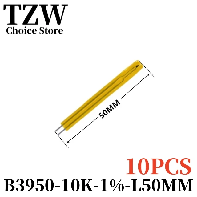 50 Pièces Thermistance NTC 10K MF55 B3435 – Capteur De Température Précis Et Ultra-Rapide à Couche Mince