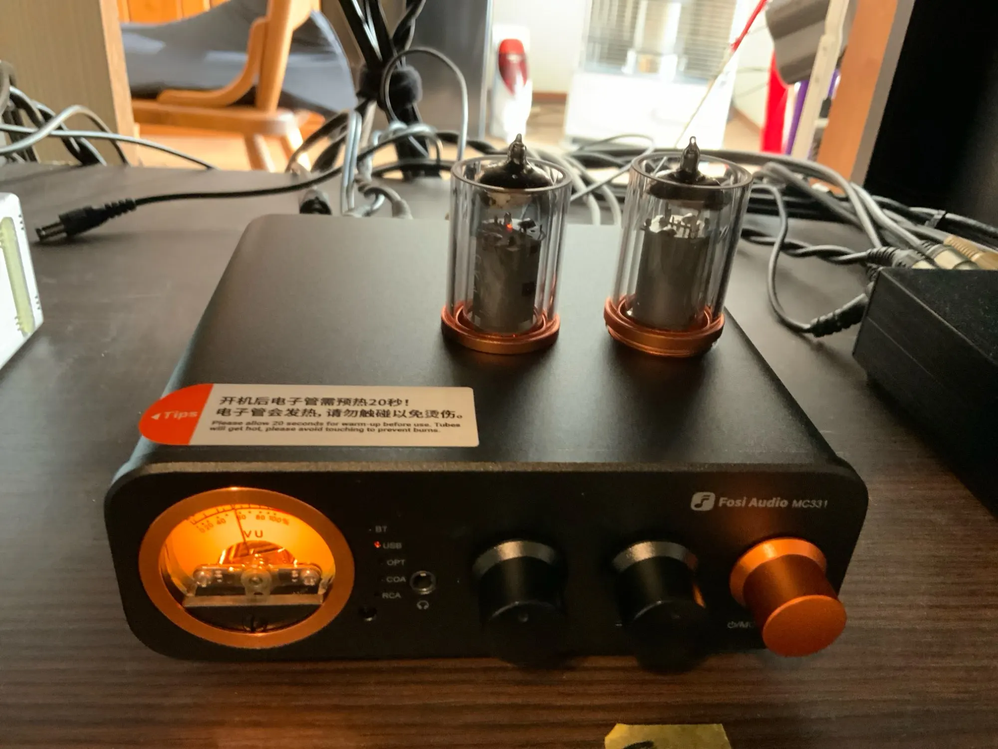 Fosi Audio MC331 2.0 Channel Bluetooth Stereo Integrated