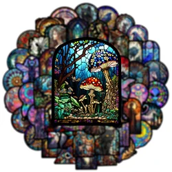 10/30/50PCS Colorful Glass Style Cartoon Graffiti Sticker Goth Aesthetic Decal DIY Skateboard Laptop Motorcycle Cool Sticker Toy