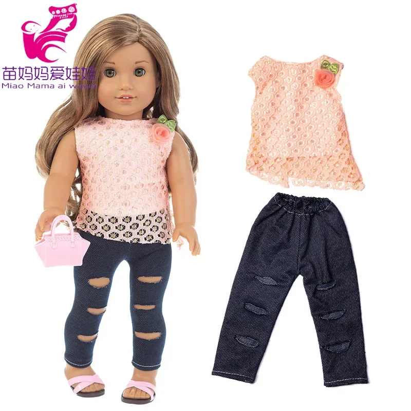 18 inch girl doll Grid coat doll accessories,doll clothes
