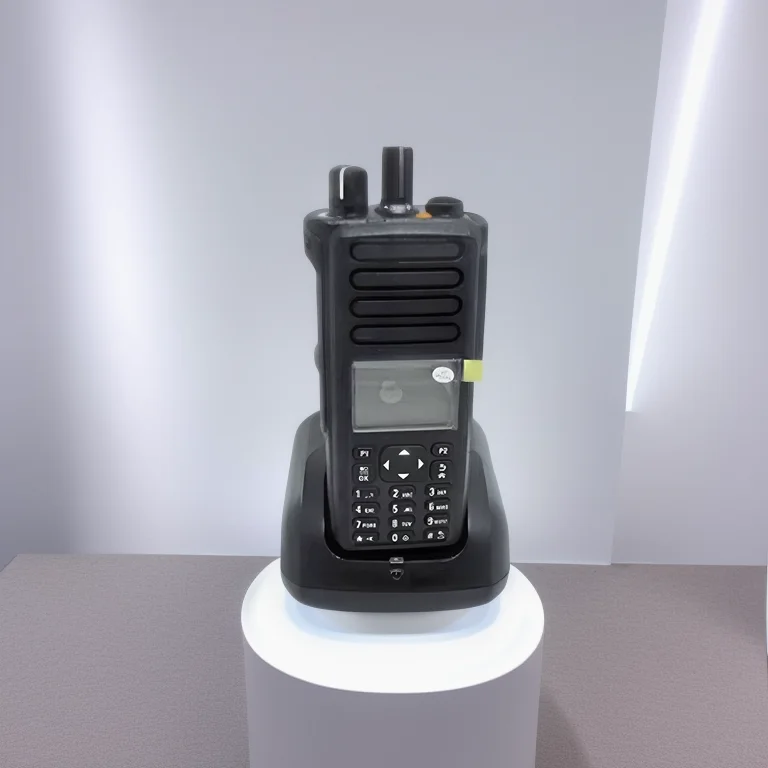 오리지널 DP4400ef 디지털 DMR 무전기 시스템 10W 출력 전력 야외용 호텔 양방향 투어 가이드 야외용