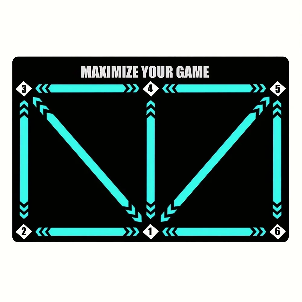 Football Training Mat Soccer Carpet Child Training Pack Indoor Foldable Kids Adults Dribble Non Slip Kids Adults Rug Soccer 2