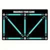 Football Training Mat Soccer Carpet Child Training Pack Indoor Foldable Kids Adults Dribble Non Slip Kids Adults Rug Soccer 2