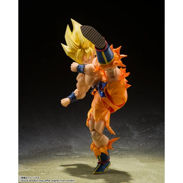 Figura de Ação Dragon Ball Z, Son Goku, S.H.Figuarts, Anime Lendário do  Goku, Despertar do Super Saiyajin, Danos de Batalha, Original, Em Stock -  AliExpress