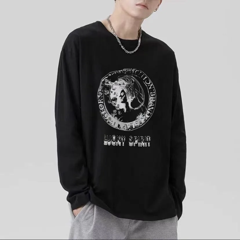 Y2K-T-Shirt à Manches Courtes pour Homme, Streetwear, Vintage, Populaire, Hip Hop, Décontracté, dehors / Tops et T-shirts