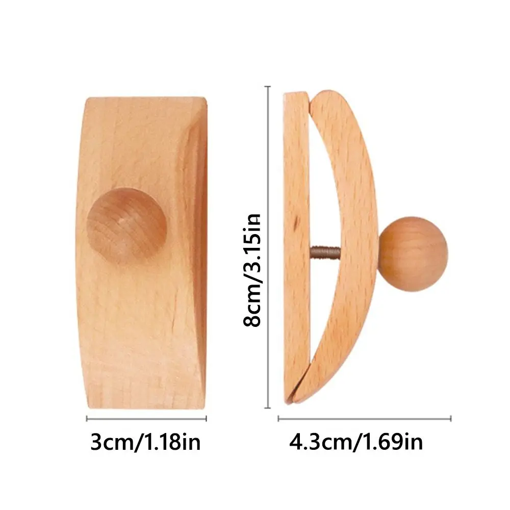 Wooden Quilt Wall Hanger Natural Color Easy Display