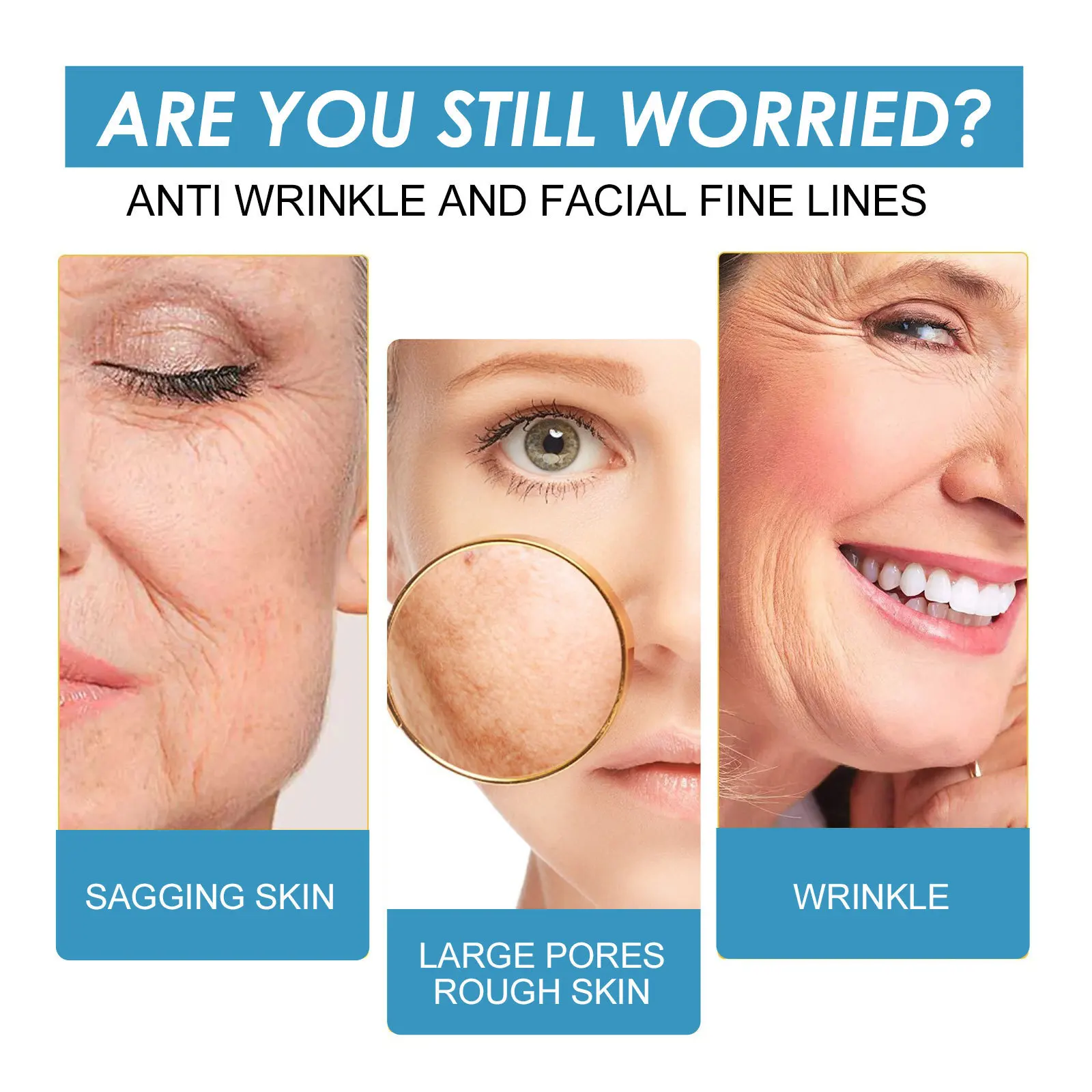 Instant Wrinkle Remove Serum Retinol Firming Lifting Improves Dullness Fade Fine Lines Brighten Repair Smooth Anti Aging Essence 4