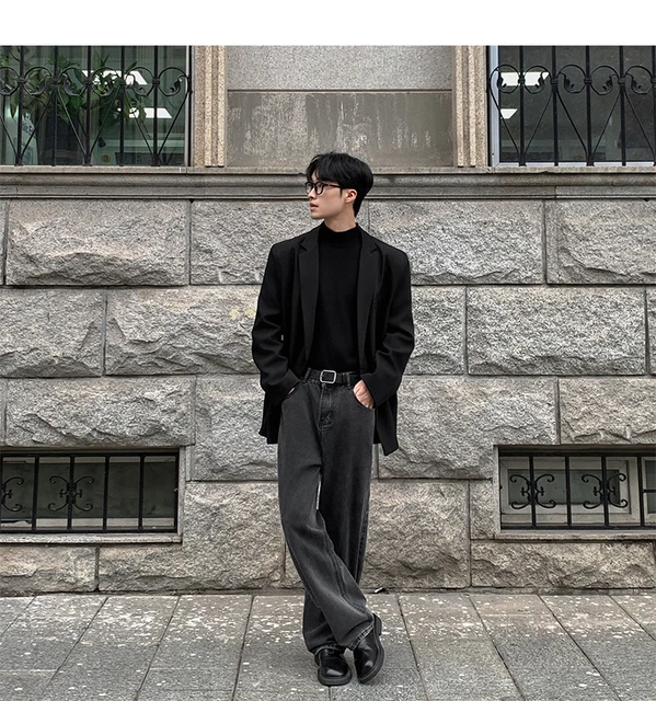 Blazer Uomo Slim Fit Nero - Elegante, Alla Coreana | Per Matrimoni, Ufficio E Occasioni Speciali - Foto 7