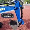 Huina 331 Alloy Remote Control Excavator Truck 9CH 1:18 39cm RC Engineering Vehicle Metal Model Car Boys Toy for Children's Gift 3