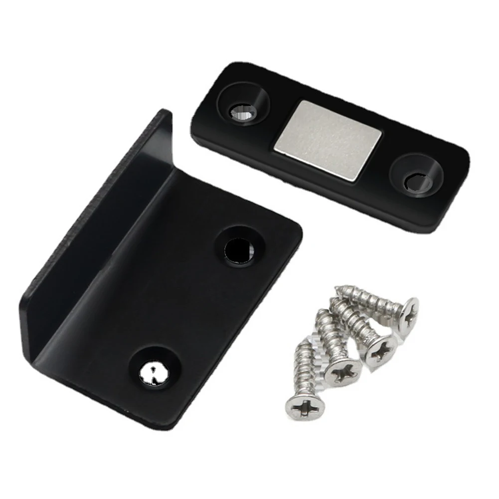 4pcs Magnetic Cabinet Catches Magnet Door Stops Hidden Door Closer With Screw For Closet Cupboard Furniture Hardware