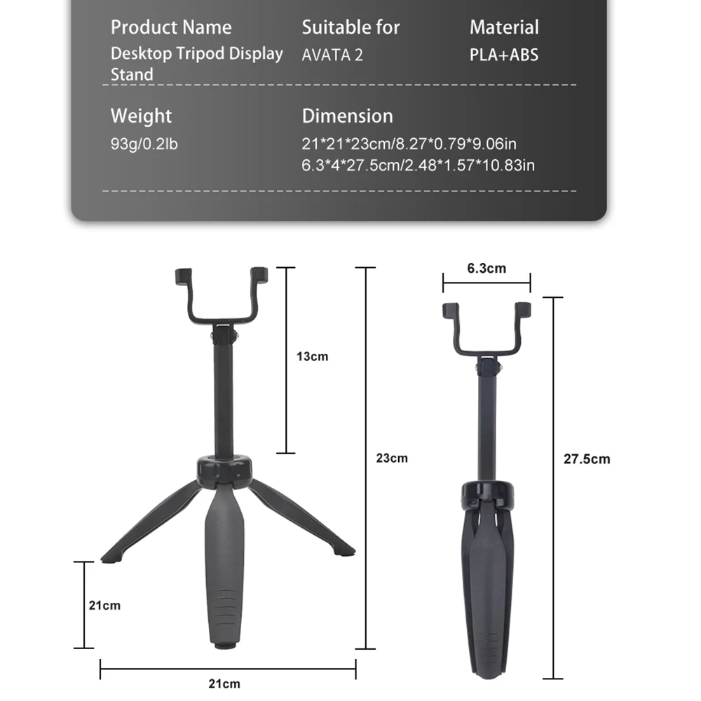 DJI 아바타 2 카메라용 디스플레이 삼각대 스탠드, 드론 데스크탑 전시 랙, 드론 액세서리