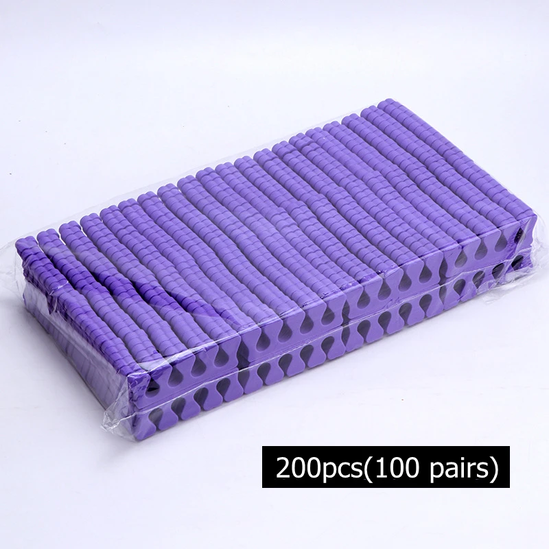 200pcs Purple