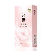 Ultradünnes Kondom für Männer, 45 mm, Naturlatex, Penishüllen, 10 Stück, Hyaluronsäure-Gleitmittel, Kondome, Sexspielzeug, sichere Empfängnisverhütung 3