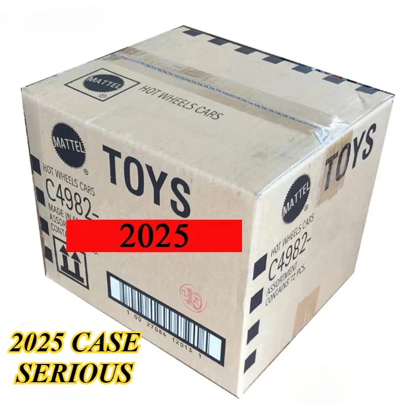 2025 Case Batch 72pcs Original Hot Wheels Car 1/64 Diecast