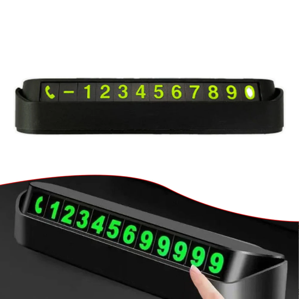 Durable And Practical Glow In The Dark Number Card Combination Number Glow In The Dark Non Deformation Number Card