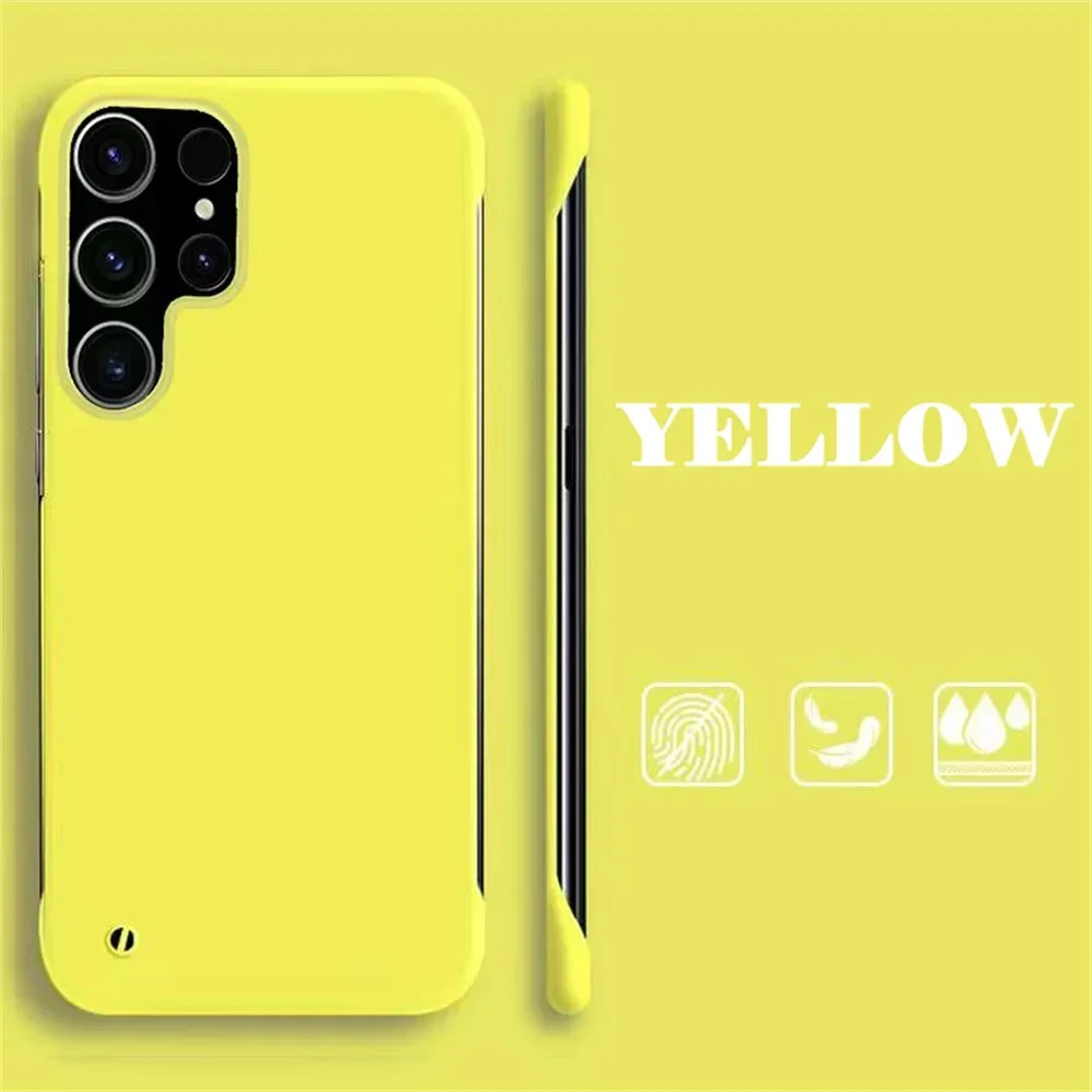 Ultra Slim Colorful Matte Frameless Hard Cover