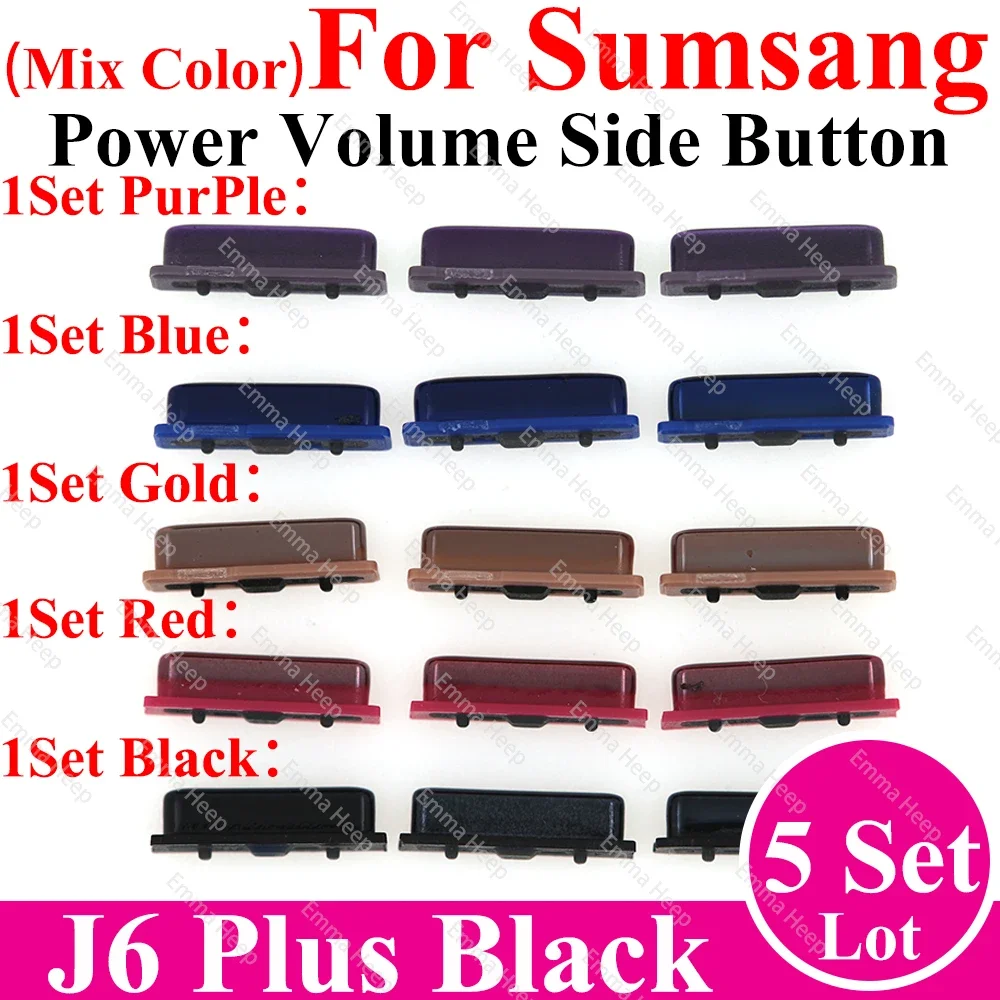Volume Power Button Replacement for Samsung Devices - Side Power Key On/Off Repair Parts