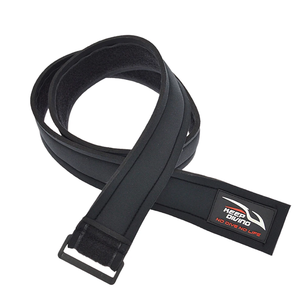 Swim Resistance Belt Neoprene Adjustable Swimming Training Resistance Belt Safety Sticker Portable Lightweight Waist Accessories