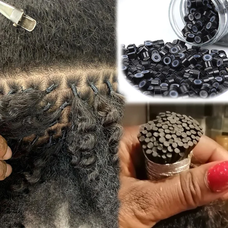 Kinky Stright I Tip Hair Extensions Natural Real Human Fusion Hair Extensions Kinky Curly Keratin Tip Remy 12-30inch