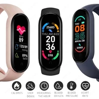 Smart Watch M6 Men's And Women's Fitness Sports Bracelet Heart Rate Blood Pressure Monitor Digital Watch for IOS Android Phones 1