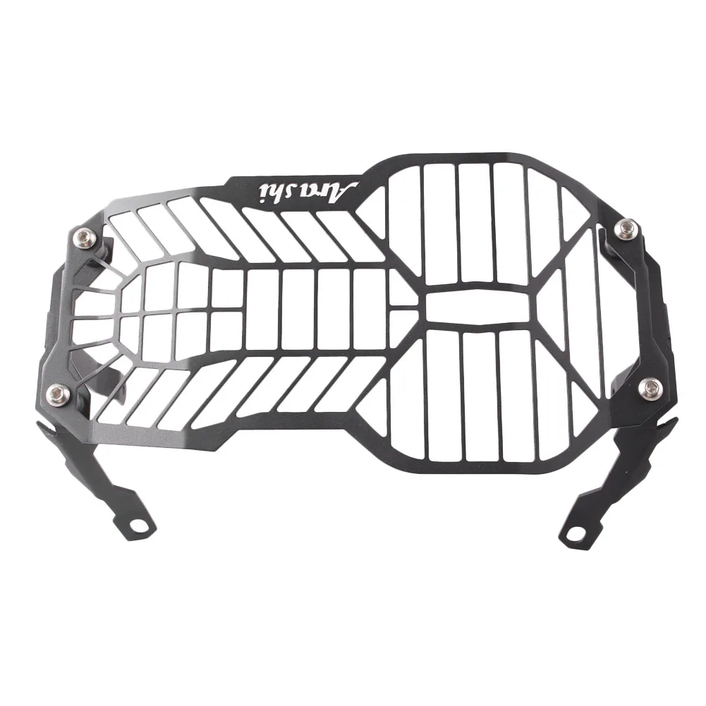 

Motorcycle Front Headlight Grille Head lamp Protector Guard Cover Grill for BMW R1200GS Adventure ADV 2013 2014 Black Sliver