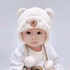 Comfy Plush Infant Hats with Ear Flaps Warm Winter Caps for Babies Designed Suitable Cold Weather Warmth Maximum Cozy and Style 3