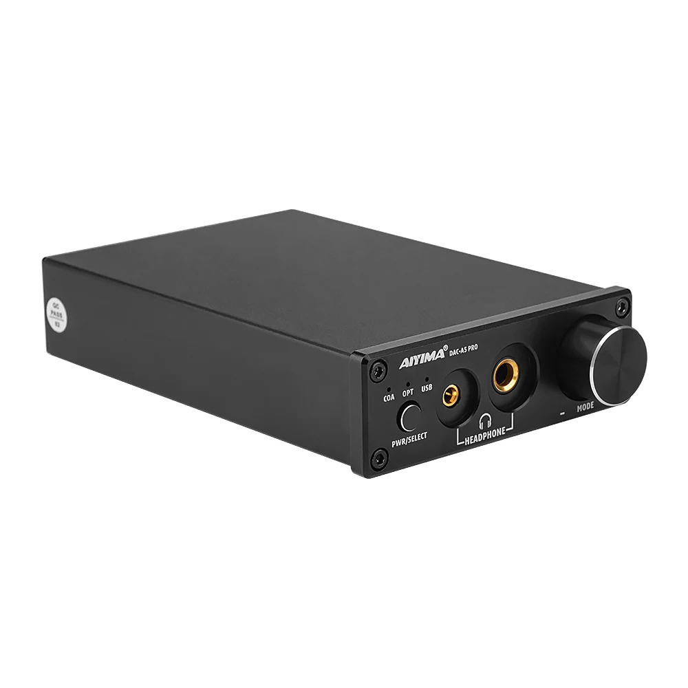 AIYIMA A5 PRO 헤드폰 앰프, 디지털 광 동축 PC USB 컨버터, 오..