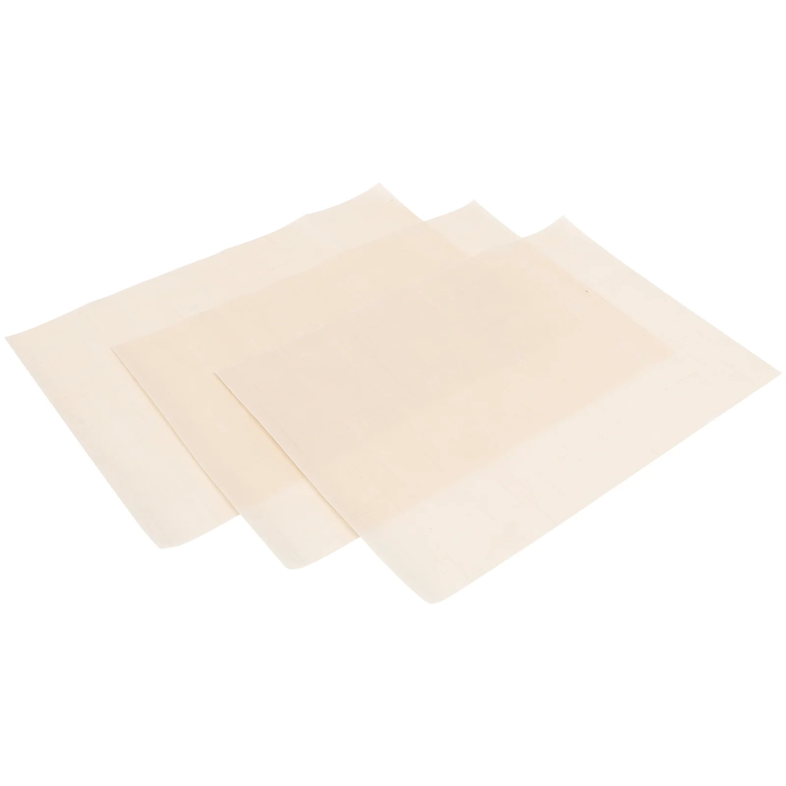 

3 Pcs Lining Heat-resistant Baking Pan Tools High Temperature Tarpaulin Mats for Oven