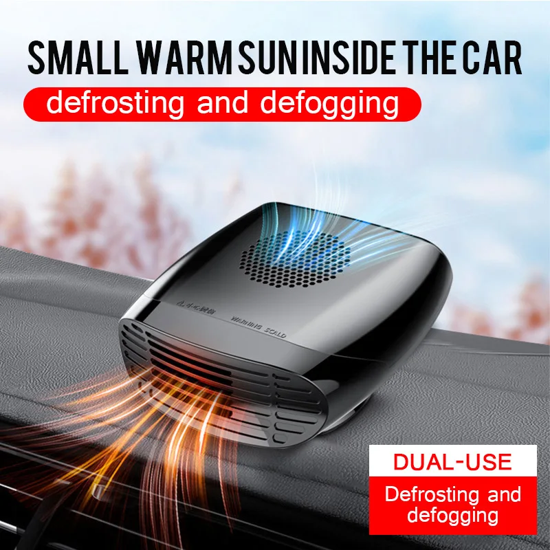 

Зимний новый автомобильный обогреватель mini 12 в 24 В defogger defroster автомобильный обогреватель лобового стекла