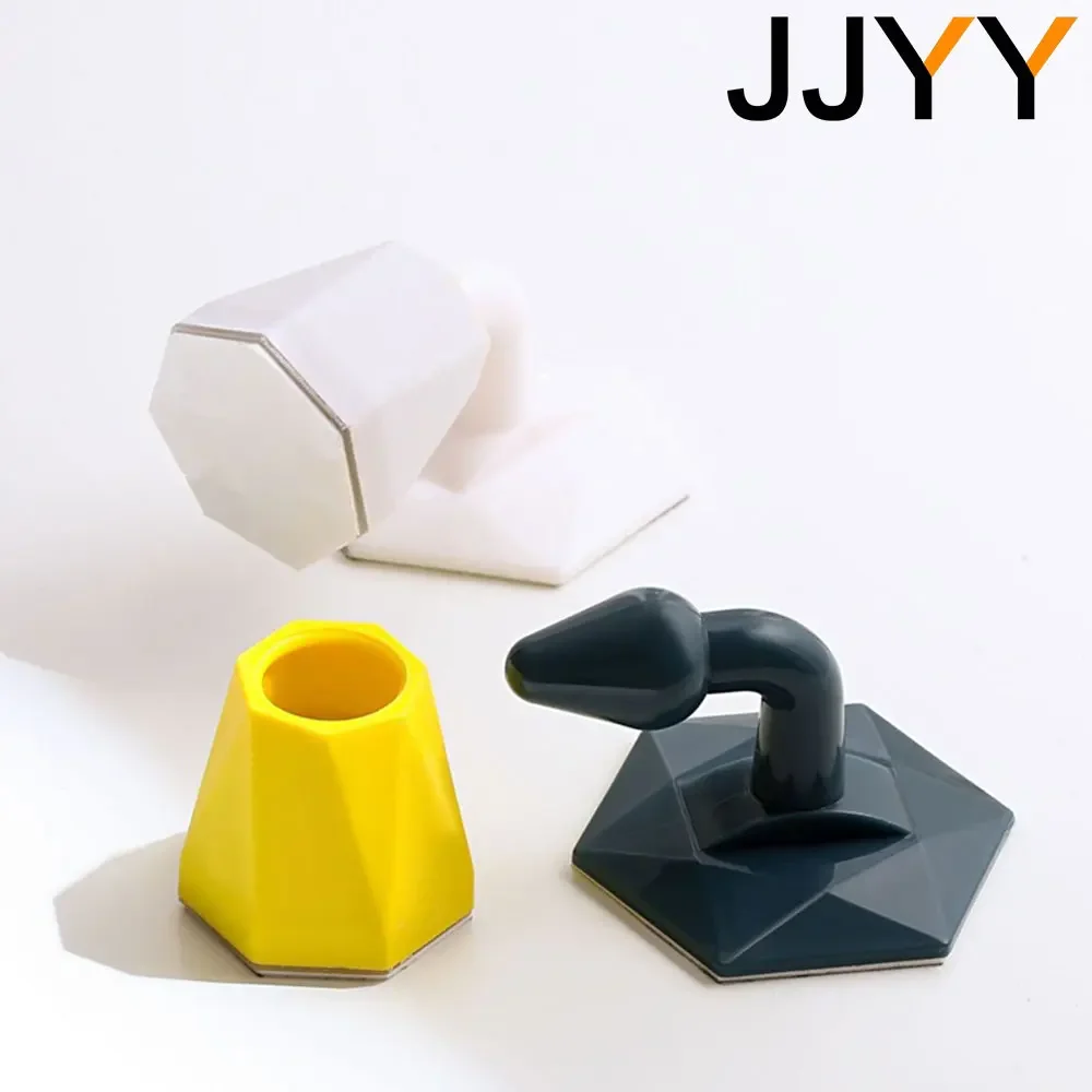 JJYY Silicone Door Suction Suction Type Anti-collision Cushion Door Mute Buffer Block Bathroom Bedroom Stop Block