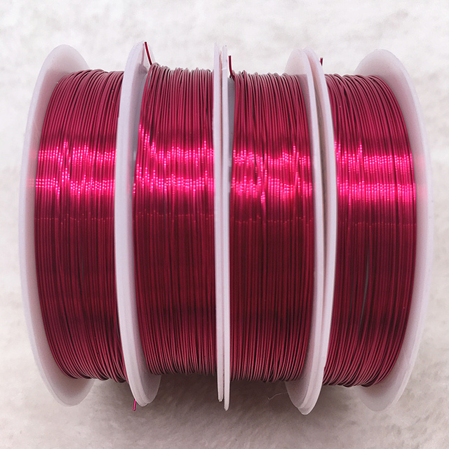 0.3/0.4mm Colorful Copper Wires Beading Wire for Jewelry Making DIY Handmade Accessories