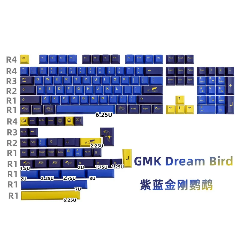 para keychron q1 q2 k2 65% 75% anne gh60 gk64 poker